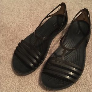 Black CROCS sandal
